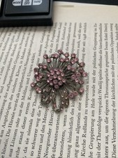Vintage brosche blumenform gebraucht kaufen  Gevelsberg