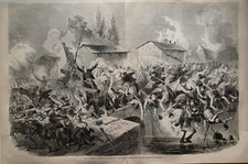 Stampa antica 1859 usato  Staranzano