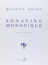 Sonatine monodique broch d'occasion  France