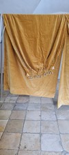 Vorhang samt goldfarben gebraucht kaufen  Deutschland