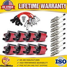 8x Bobina de encendido UF271 + Bujías 41-962 + Cables 7873 Para Chevy GMC 4.8L 5.3L segunda mano  Embacar hacia Mexico