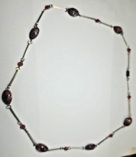 Collana ovali vetro usato  Vico Equense