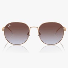 Ray-Ban Aviators RB3727D ouro rosa gradiente azul claro e violeta 57-19-145mm NOVO comprar usado  Enviando para Brazil
