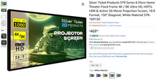 projection screen material for sale  Las Vegas