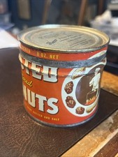 Usado, Lata de amendoim amanteigada revestida vintage sabor doce  comprar usado  Enviando para Brazil