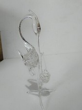 Stork glass bird for sale  SHREWSBURY