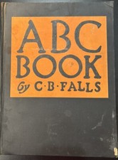 ABC BOOK by C. B. Falls 1945 Hardcover, Vintage Rare, Complete, Vibrant Colors comprar usado  Enviando para Brazil