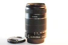 Lente Canon EF-S 55-250mm f/4-5.6 IS LEITURA para Digital EOS 90D 80D 70D T8 T7 T5 7D comprar usado  Enviando para Brazil