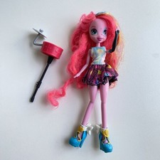 MY LITTLE PONY EQUESTRIA GIRLS 2014 RAINBOW ROCKS CANTANDO BONECA PINKIE PIE *LEIA* comprar usado  Enviando para Brazil