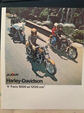 Brochure harley davidson d'occasion  Saint-Savin