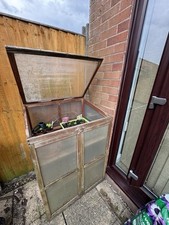 Mini wooden greenhouse for sale  PRESTON