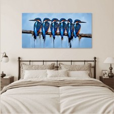 Vibrant kingfishers 60x30 for sale  Pomona