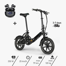 Mini elektrofahrrad 250w gebraucht kaufen  Hamburg