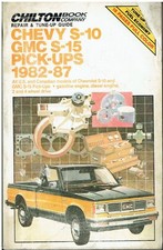 MANUAL DE REPARO CHEVROLET S-10 & GMC S-15 4 CILINDROS E V6 GASOLINA / 4 CILINDROS DIESEL 1982-87 comprar usado  Enviando para Brazil