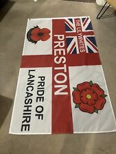Preston bandiera north usato  Spedire a Italy