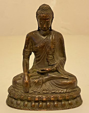 Antique bronze buddha for sale  SHEFFIELD