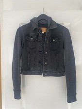 Hollister denim hooded for sale  BRADFORD