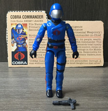 Usado, 1983 GI JOE COBRA COMMANDER v1.5 100% Completo com Cartão de Arquivo Hasbro ARAH Vintage comprar usado Usado, 1983 GI JOE COBRA COMMANDER v1.5 100% Completo com Cartão de Arquivo Hasbro ARAH Vintage comprar usado  Enviando para Brazil