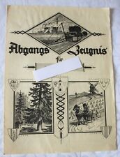 Abgangs zeugnis bitterfeld gebraucht kaufen  Muldestausee