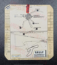 Roadbook memorabilia rally usato  Cuneo