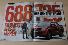 Auto Bild 46/2017 VW Amarok 2.0 TDI mit 180PS in einer seltenen Vorstellung auf comprar usado  Enviando para Brazil