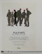 Pulp hits promo for sale  HARLOW