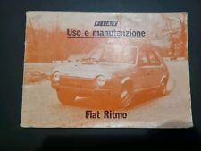 Fiat ritmo libretto usato  Vigonovo