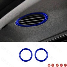 Painel de fibra de carbono azul acabamento de ventilação de ar para Volkswagen Jetta Sedan 2011-2014 comprar usado  Enviando para Brazil