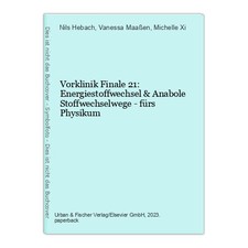 Vorklinik finale energiestoffw gebraucht kaufen  Ohlsbach