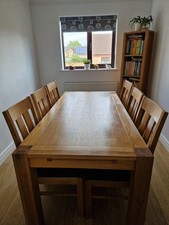 Solid oak extending for sale  SCUNTHORPE