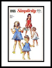Simplicity 8165 baby for sale  Saint James