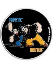 Popeye brutus moneta usato  Italia