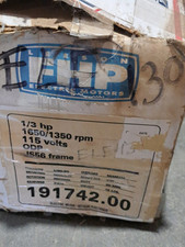 Motor elétrico de inversão instantânea monofásico 191742.00 FHP Marthon 1/3 HP *NOS comprar usado  Enviando para Brazil