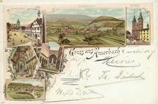 Ansichtskarte amorbach1897 gebraucht kaufen Ansichtskarte amorbach1897 gebraucht kaufen  Eggenstein-Leopoldshafen
