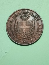 Centesimi 1859 governo usato  Massa di Somma