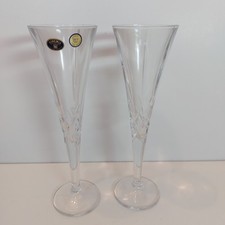 Pair crystal wine for sale  AYLESBURY