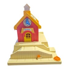 Vintage 1988 Fisher-Price School House #2550 Playground - Little People, usado comprar usado  Enviando para Brazil