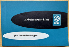 Riginal volkswagen arbeitsprei gebraucht kaufen  Deutschland