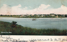 HYANNIS FROM RIVER. MASSA. MA. CIDADE. BARCO DE PESCA. UDB. comprar usado  Enviando para Brazil