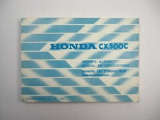 Honda cx500 owners d'occasion  Expédié en Belgium