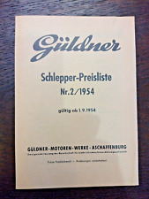 Riginal güldner preisliste gebraucht kaufen  Wedemark