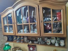 Hängevitrine eiche rustikal gebraucht kaufen  Coesfeld