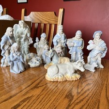 Hallmark porcelain nativity for sale  Edon