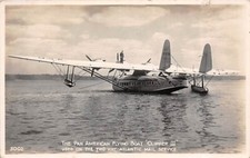Usado, CARTÃO POSTAL FOTO REAL PAN AM BARCO VOADOR CLIPPER III c.1920'S VALENTINE'S 5002 comprar usado  Enviando para Brazil