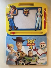 Disney Pixar Toy Story 22 páginas livro de histórias + kit de desenho magnético idades 3+, usado comprar usado  Enviando para Brazil