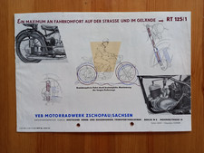 Riginalprospekt 125 1 gebraucht kaufen  Lichtenstein/Sa.