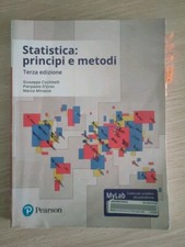 Statistica principi metodi. usato  Vasto