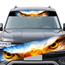 Adesivo adesivo decoração filme gráfico olho animal janela frontal para pára-brisa carro comprar usado  Enviando para Brazil