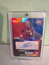 Gudjohnsen autogramm barcelona gebraucht kaufen  Allenfeld, Boos, Hargesheim