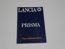 Lancia prisma libretto usato  Bussoleno